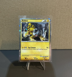 Raikou HGSS19 - Pokemon TCG: Call of Legends - Shiny Holo Rare Promo - NM/LP! - Image 1