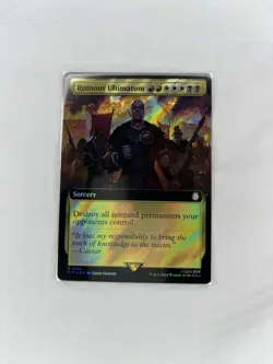 Ruinous Ultimatum (Extended Art) (Surge Foil) Universes Beyond: Fallout Foil - Image 1