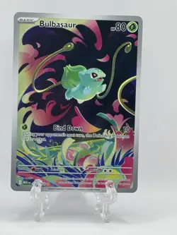 Bulbasaur 133/132 - Mega Evolution - Illustration Rare - Pokemon TCG - NM - Image 1