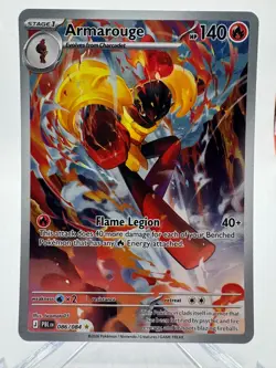 Pokemon TCG Armarouge Pitch Black Illustration Rare 86/84 - Image 1