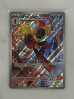 Pokemon TCG Armarouge Pitch Black Illustration Rare 86/84 - Image 1