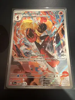Pokemon TCG Armarouge Pitch Black Illustration Rare 86/84 In hand! - Image 1
