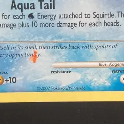 Squirtle 112/132 Pokemon TCG D&P Secret Wonders Common Moderate Play MP - Image 5