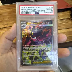 2026 POKEMON ASCENDED HEROES SPECIAL ILLUSTRATION RARE MEGA GENGAR EX PSA 10 - Image 1