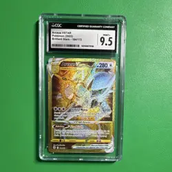 Pokemon TCG CGC 9.5 Arceus VSTAR Secret Rare Holo 184/172 Brilliant Stars - Image 1