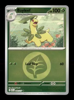 Bayleef (Energy Symbol Pattern) 009/217 Ascended Heroes Pokemon Reverse Holo NM - Image 1