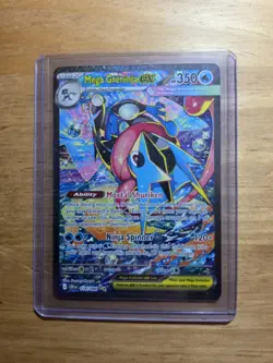 Mega Greninja EX 116/086 Chaos Rising Pokemon TCG - Image 1
