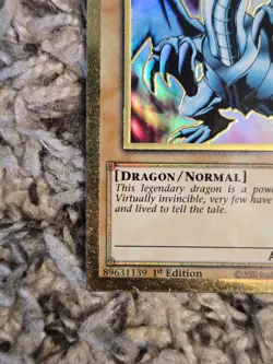 Blue-Eyes White Dragon MGED-EN001 Maximum Gold: El Dorado 1st Edition - Image 2