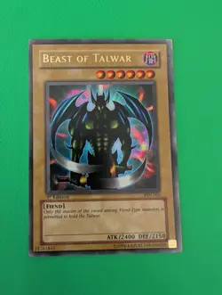 Yugioh TCG Beast Of Talwar PSV-103 Ultra Rare 1st Ed - Image 1