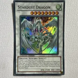 Yu-Gi-Oh! Stardust Dragon Synchro Super Rare Holo Limited Ed 2010 CT07-EN021 - Image 1