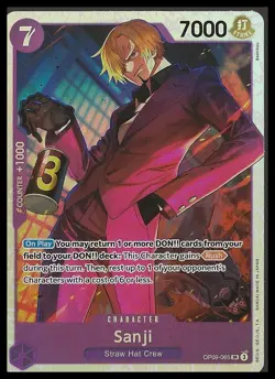 Sanji (065) #OP09-065 - One Piece CCG - Emperors in the New World - Image 1