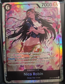 Nico Robin OP12-087 Legacy of the Master One Piece CCG ENGLISH - Image 1