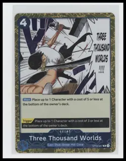 PRB-01 -The Best- One Piece CCG Blue Jolly Roger Foil Parallels -Pick List- - Image 3