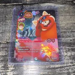 Disney Meilin Lee 240/207 ( Enchanted) Foil Disney Lorcana EN Attack Of The Vine - Image 3