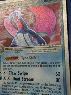 Salamence ex (Delta Species) 98/101 Dragon Frontiers Holo - Image 3