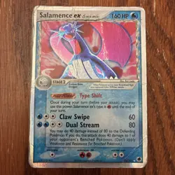 Salamence Ex (Delta Species) 98/101 Dragon Frontiers Holo HP - Image 1