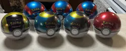 Pokeball/Greatball/Ultraball/Moonball Tin Code D25 Factory Sealed Pokemon TCG - Image 1