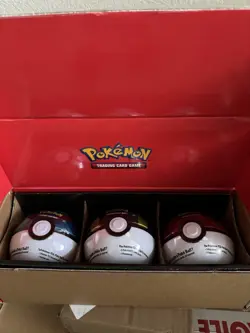 Pokemon TCG PokeBall Tin Pack D24 Standard + Great + Ultra Ball - Factory Sealed - Image 2