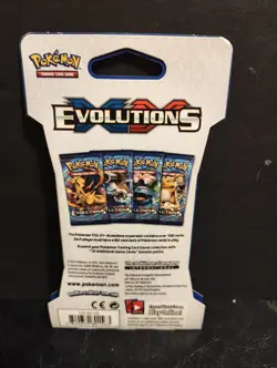 Pokemon TCG XY Evolutions Sleeved Booster Blister Pack New 10 Cards Blastoise - Image 2
