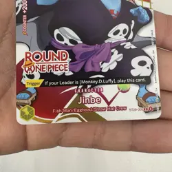 Jinbe ST29-005 (ENGLISH) - One Piece x Round 1 Promo Card - Image 4