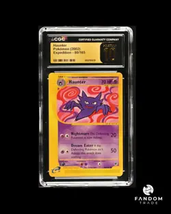[POP 2!] CGC 10 PRISTINE Haunter Non Holo Expedition 80/165 Pokemon Card - Image 1