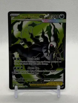 Mega Darkrai ex 101/084 - ME05: Pitch Black (PBL) Ultra Rare Holo Pokemon Card - Image 1