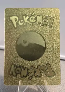Pokemon Galarian Darmanitan VMAX Gold Foil Fan Art Collector Card TCG - Image 2