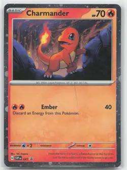 Charmander - (Cosmos Holo) Holo SV: Scarlet & Violet Promo Cards 047 NM - Image 1