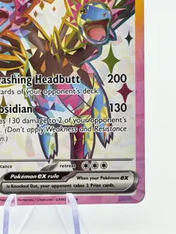 Hydreigon ex 223/191 Ultra Rare Surging Sparks Holo Pokemon Card NM - Image 4