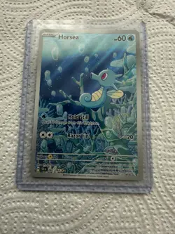 Pokemon TCG Horsea 067/064 SV Shrouded Fable Illustration Rare Holo English 2024 - Image 1