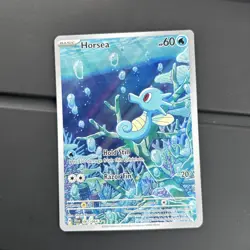 Pokemon TCG Horsea 067/064 SV: Shrouded Fable Illustration Rare Holo English - Image 1