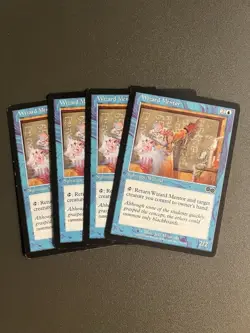 Wizard Mentor x4 Urza's Saga 4x Playset Magic the Gathering MTG MP - Image 1
