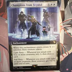 champions from beyond 0101 extended art mtg final fantasy regular non-foil - Image 1