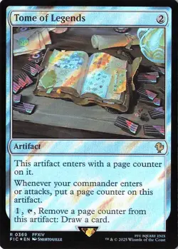 Tome of Legends (Surge Foil) R Commander: FINAL FANTASY 369 NM - Image 1