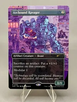 Arcbound Ravager SLD #2105 - MTG Secret Lair Drop Near Mint - Image 1