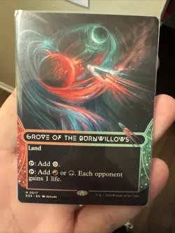 MTG Grove of the Burnwillows Showcase Regular Edge of Eternities NM - Image 1