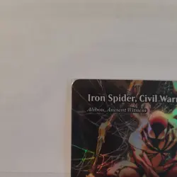 Iron Civil Warrior 0039 Borderless FOIL Spider Man MTG Magic never played - Image 2