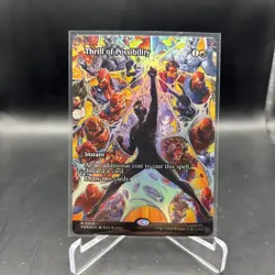 2025 MTG Spider-Man Borderless NP #28 Thrill of Possibility Foil - Image 1