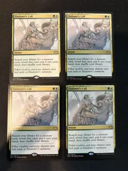 Wizards of the Coast MTG Eladamri's Call x4 Modern Horizons 197/254 - Image 1