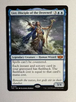 Lier, Disciple of the Drowned 157 Regular Commander: Tarkir: Dragonstorm NM - Image 1