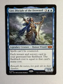 Lier, Disciple of the Drowned 157 Regular Commander: Tarkir: Dragonstorm NM - Image 2