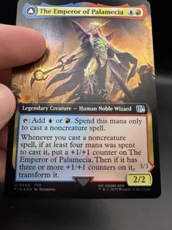 MTG The Emperor of Palamecia (Extended Art) Foil FINAL FANTASY 484 - Image 3