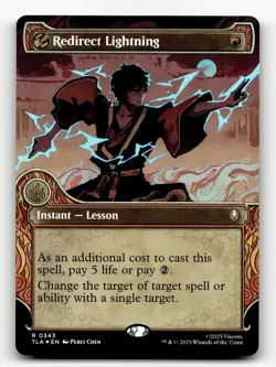 Redirect Lightning (Showcase) 343 Foil R Avatar: The Last Airbender - Image 1
