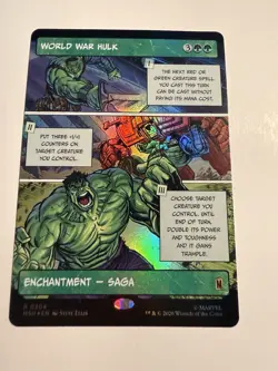 World War Hulk (Borderless) Marvel Super Heroes Foil - Image 1