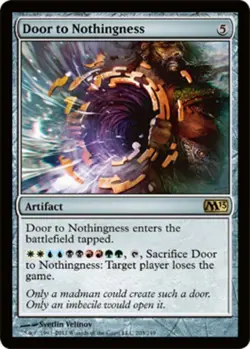 1x Door to Nothingness Heavy Play MTG Magic - Kid Icarus - - Image 1