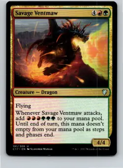 Magic the Gathering Savage Ventmaw Commander 2017 MTG Free Shipping! - Image 1