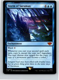 Magic the Gathering Storm of Saruman The Lord of the Rings MTG Free Shipping! - Image 1