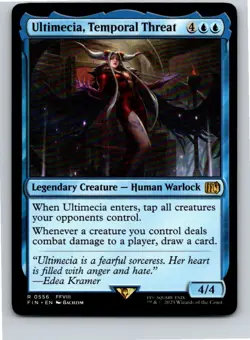 Magic the Gathering Ultimecia, Temporal Threat FINAL FANTASY MTG Free Shipping! - Image 1