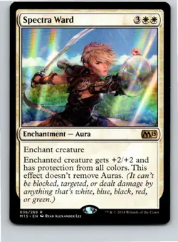 Magic the Gathering Spectra Ward Magic 2015 (M15) MTG Free Shipping! - Image 1