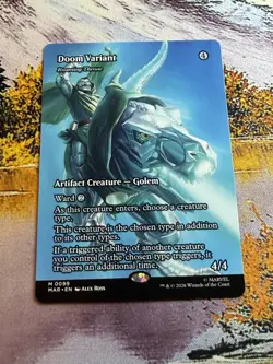 Doom Variant - Roaming Throne (Borderless) - 99 / English / Near Mint MTG - Image 2